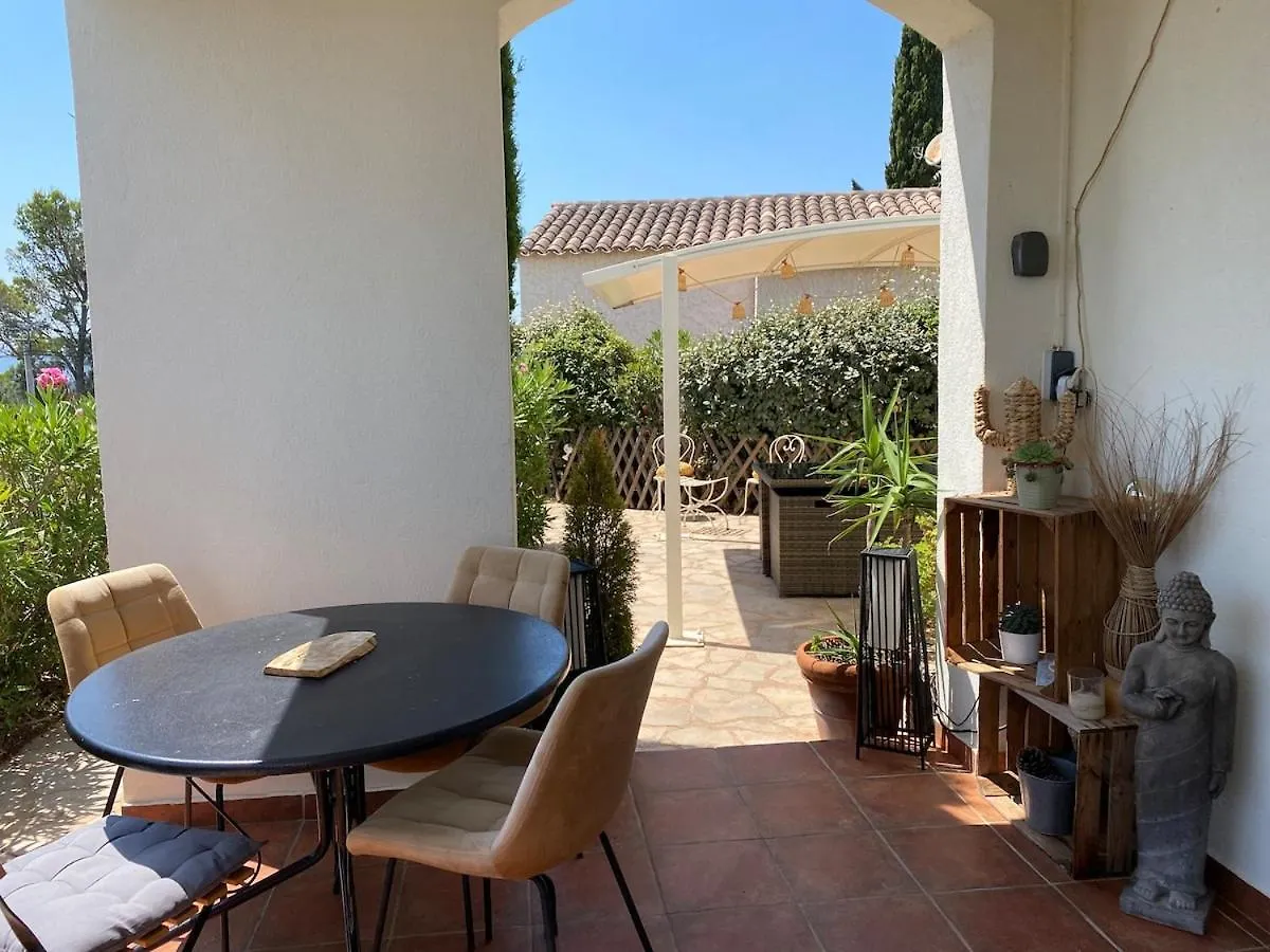 Holiday home Maison Au Calme Dans Residence Privee Avec Piscine Vue Mer Frejus France