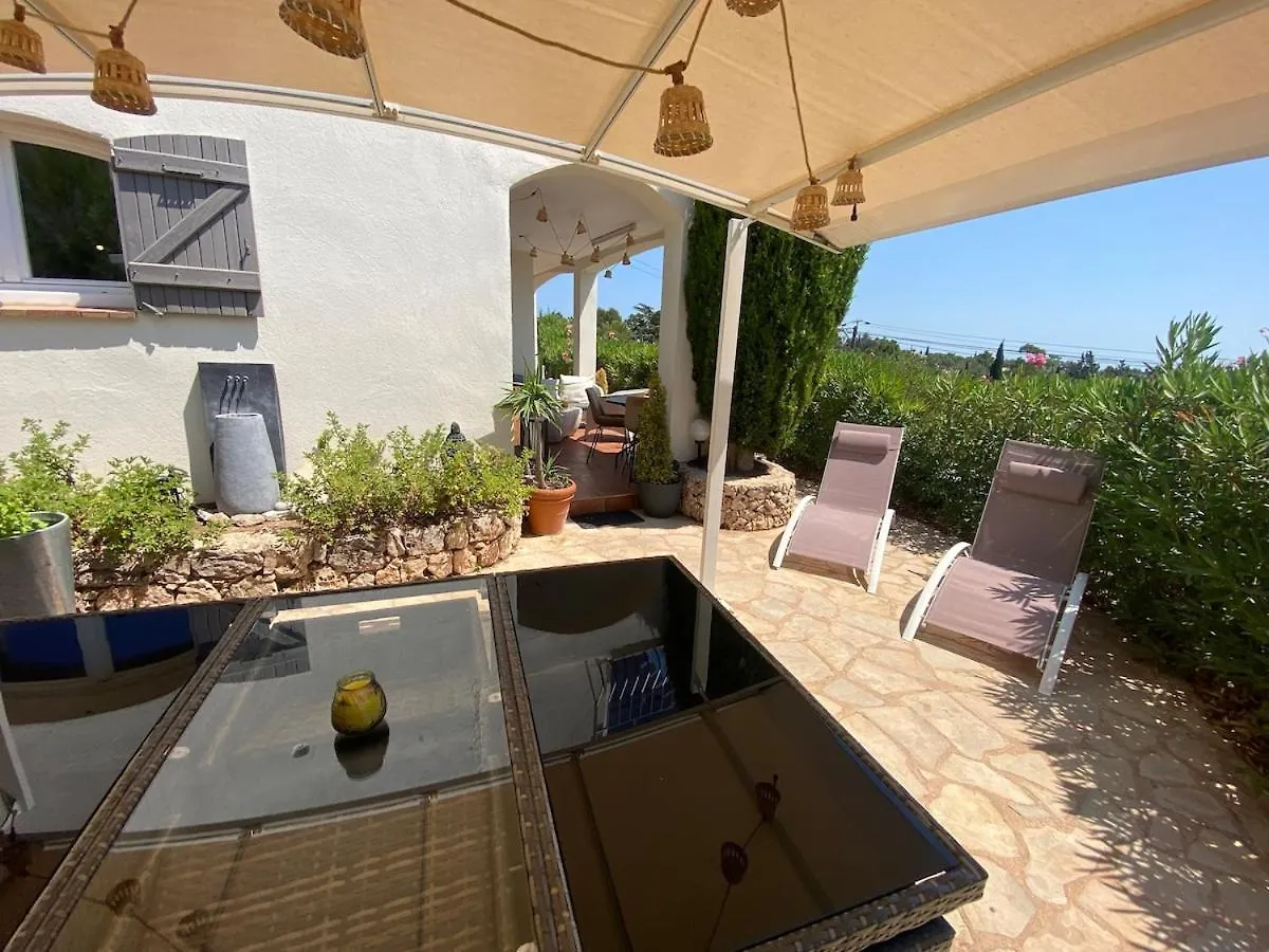 Maison Au Calme Dans Residence Privee Avec Piscine Vue Mer Frejus